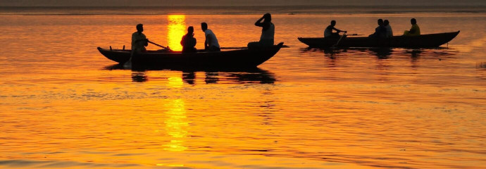 Un fleuve sacré de l'Inde